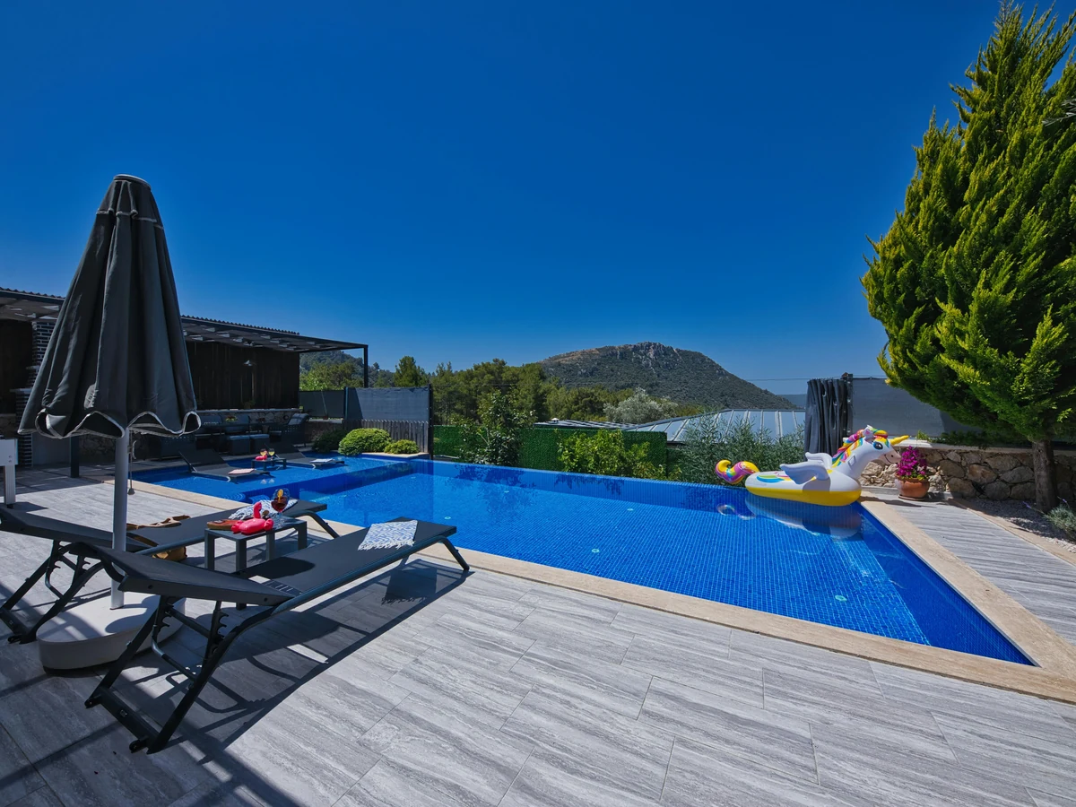 Luxury villa deck painting and staining in Altrincham