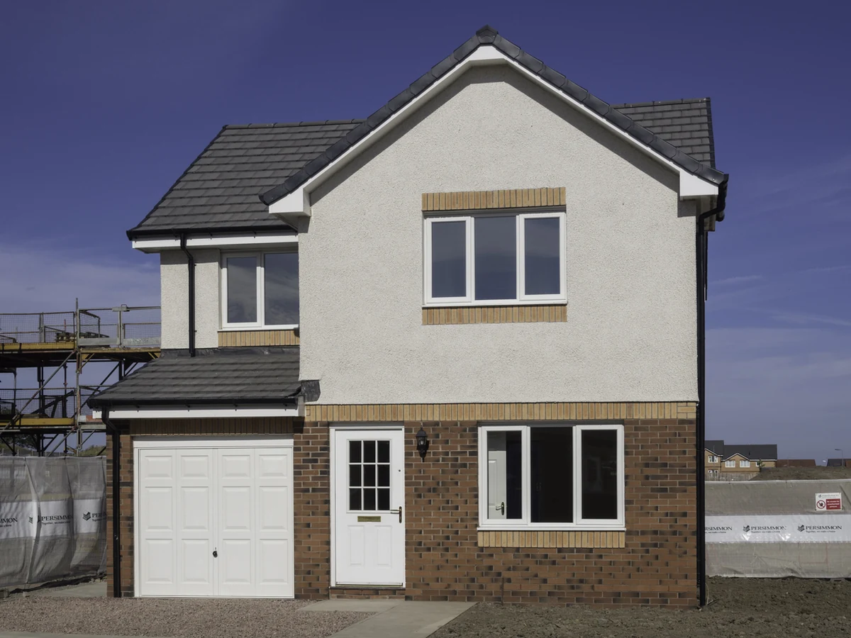 exterior-painting-new-build-detached-altrincham-decorators New build detached house painted by house painters in Altrincham