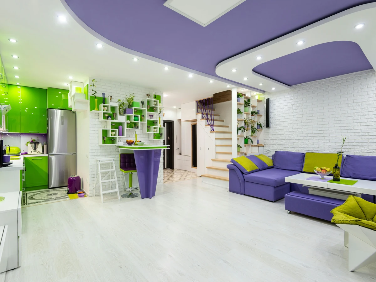 Interior living room painting in Old Trafford by Altrincham Decorators, professional painters and decorators